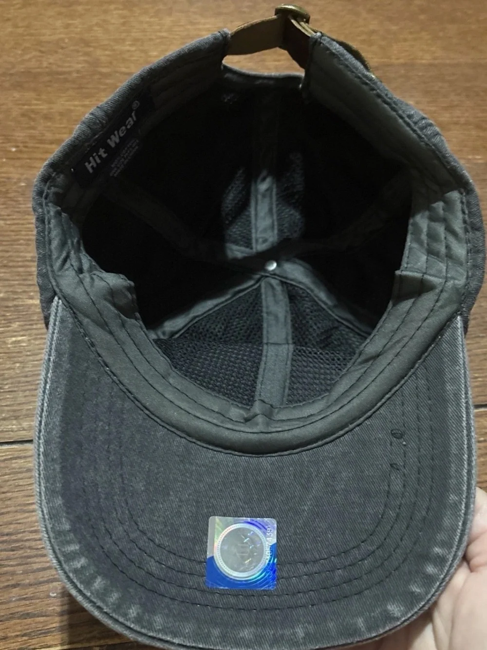 Gator Boosters Leather Patch Gray Cap UF University of Florida